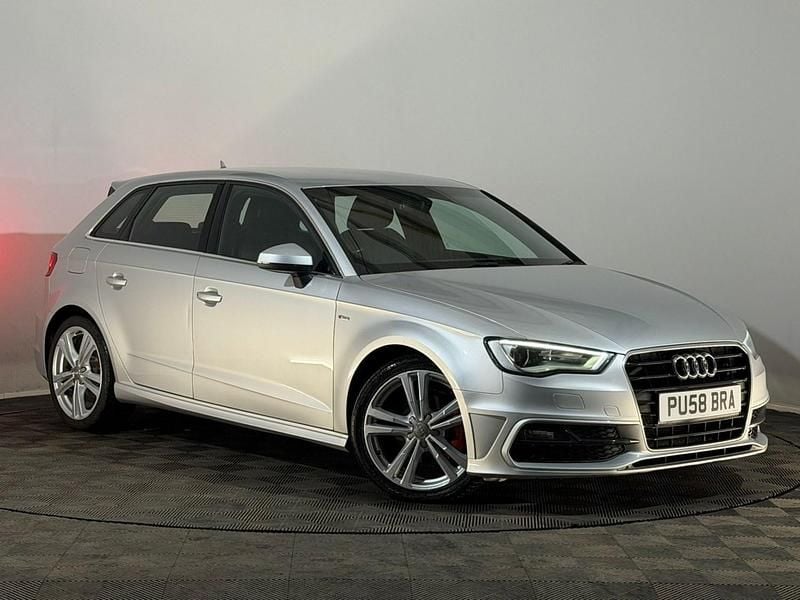 Used Audi A3 S-Line 150 HP (110 kW) 2013 Silver Hatchback