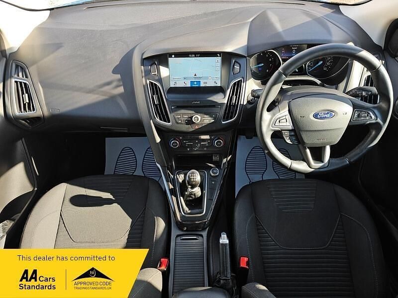 Used Ford Focus Titanium 2017 Blue Hatchback