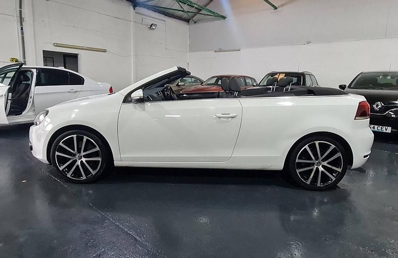 Used VW Golf GT 2011 White Cabriolet