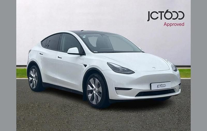 Used Tesla Model Y Long Range AWD 378 kW (514 HP) 2022 White SUV