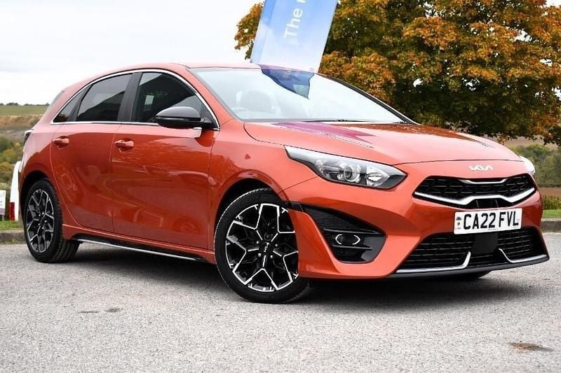 Orange Used 2022 Kia Ceed GT GT-Line Hatchback | £16,333 (Fair price) - Image 1/4