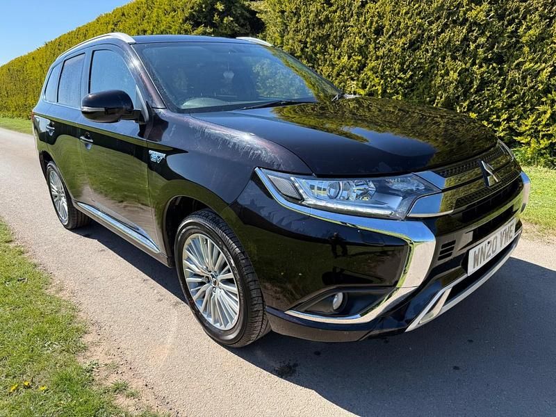 Used Mitsubishi Outlander P-HEV 2020 Black Estate