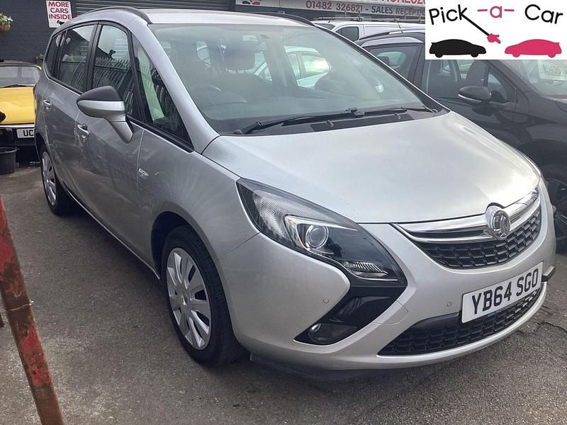 Silver Used 2014 Vauxhall Zafira Tourer MPV | £5,795 (Fair price) - Image 1/4