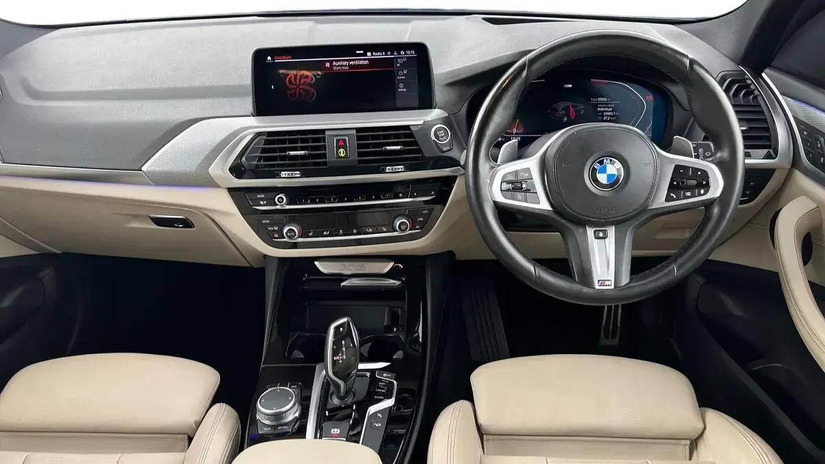 Begagnad BMW X3 M Sport 192 HK (141 kW) 2021 Blå SUV