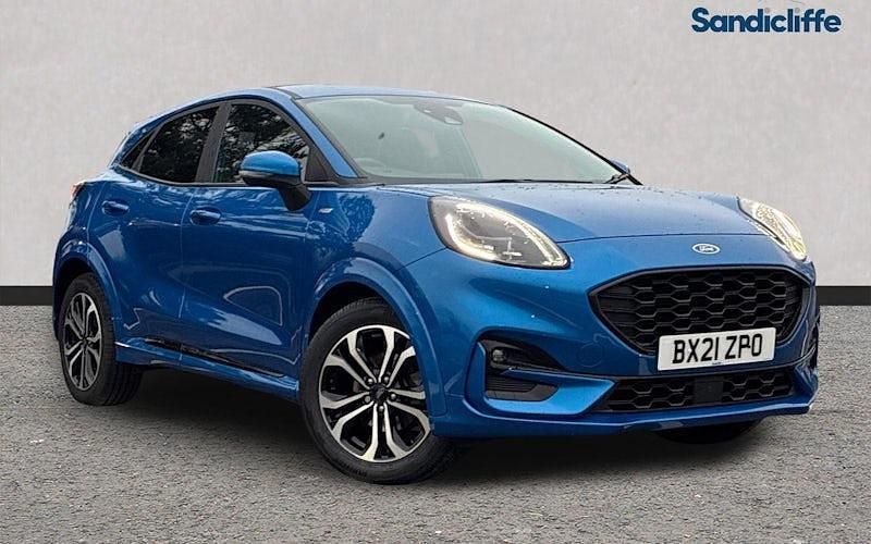 Used Ford Puma ST-Line 125 HP (91 kW) 2023 Blue Hatchback