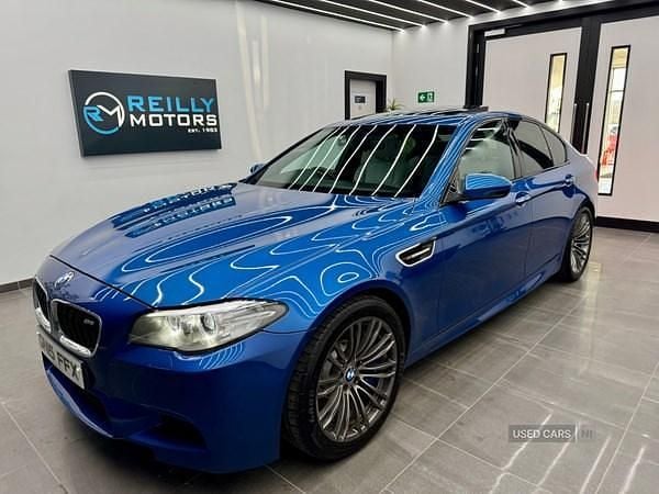 Used BMW M5 M Sport 2015 Blue Sedan