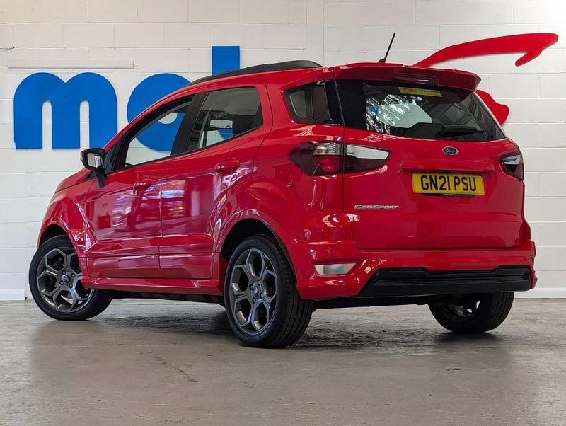 Used Ford Ecosport ST-Line 125 HP (91 kW) 2021 Race red SUV
