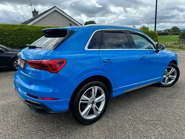 Used Audi Q3 S-Line 150 HP (110 kW) 2022 Blue SUV