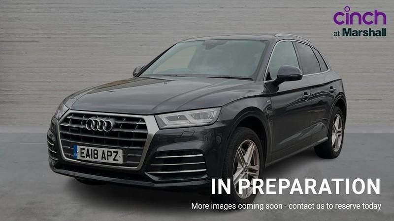 Used Audi Q5 S-Line 252 HP (185 kW) 2018 Grey SUV