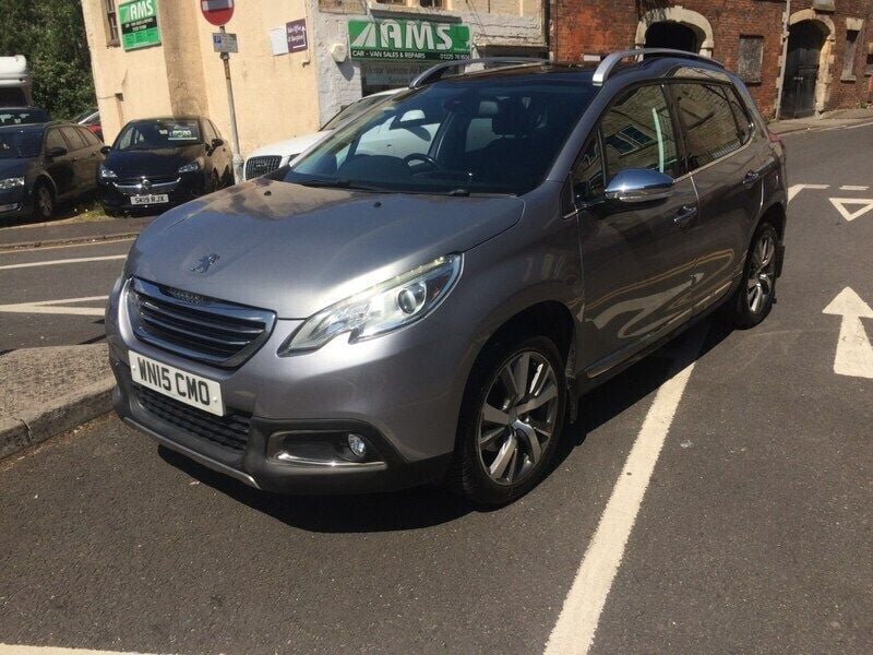 Grey Used 2015 Peugeot 2008 SUV | £4,295 (Fair price) - Image 1/4