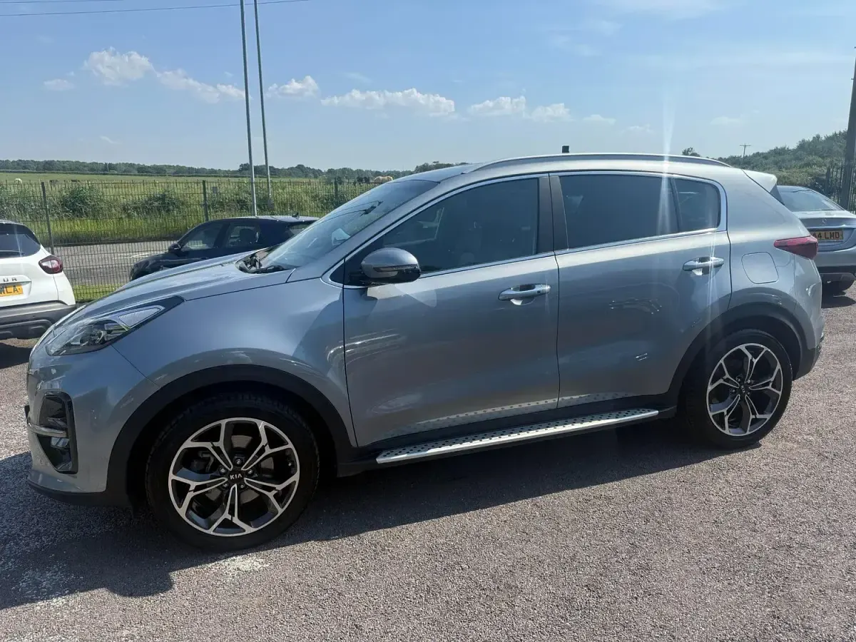 Used Kia Sportage GT-Line 134 HP (98 kW) 2021 Silver SUV