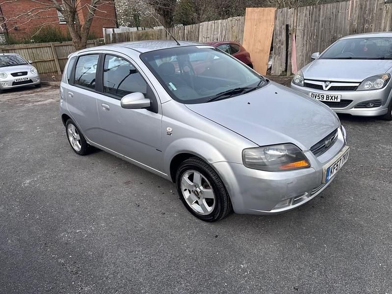 Used Chevrolet Kalos SX 2007 Silver Hatchback