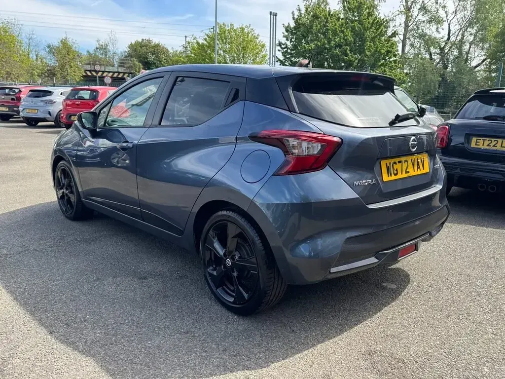 Second-hand Nissan Micra 100 CP (73 kW) 2023 Gri Hatchback