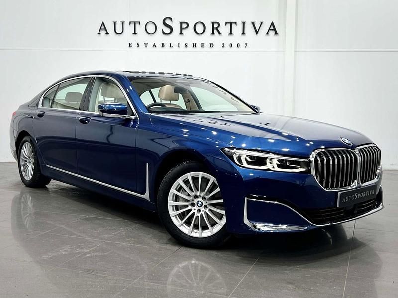 Blue Used 2020 BMW 745e Basis Sedan | £37,990 (Fair price) - Image 1/3