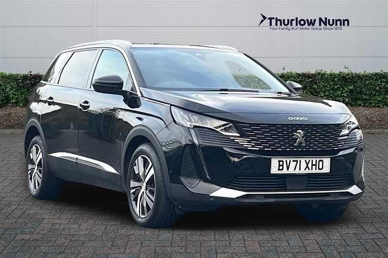 Black Used 2022 Peugeot 5008 Allure Hatchback | £19,189 (Fair price) - Image 1/4