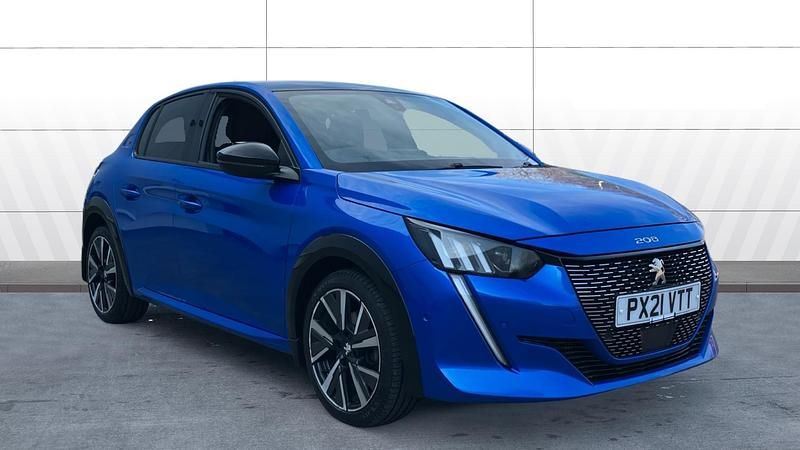 Used Peugeot 208 GTi 101 HP (74 kW) 2021 Blue Hatchback