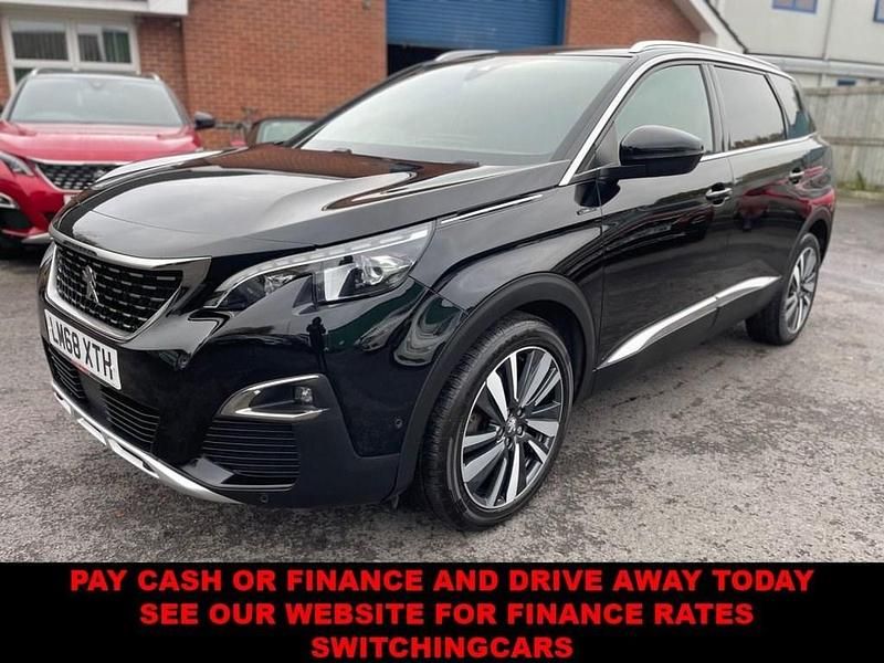 Black Used 2018 Peugeot 5008 Premium Hatchback | £13,295 (Fair price) - Image 1/3