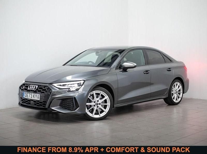 Grey Used 2023 Audi S3 Comfort Sedan | £33,510 (Fair price) - Image 1/4