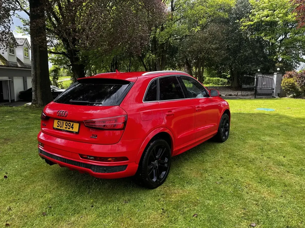 Used Audi Q3 S-line plus 184 HP (135 kW) 2016 Red SUV