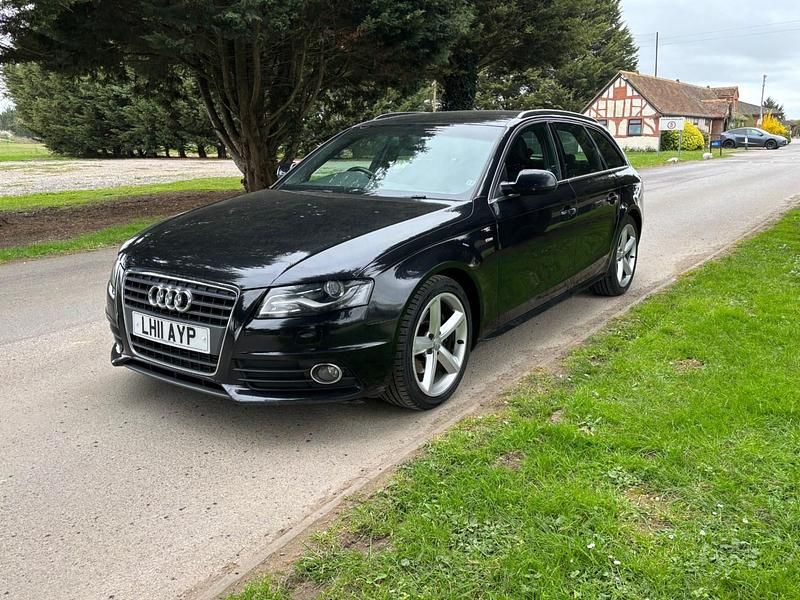 Used Audi A4 S-Line 2011 Black Estate