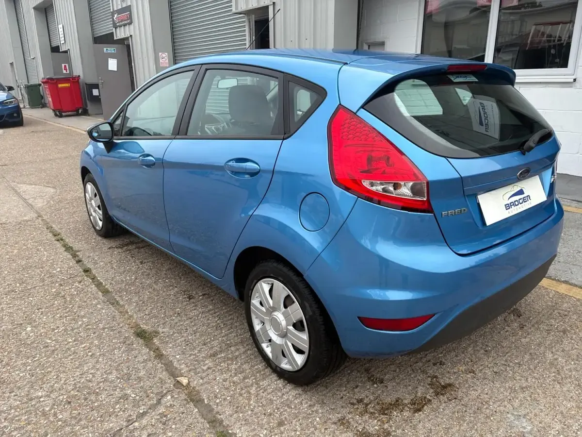 Used Ford Fiesta Style 82 HP (60 kW) 2009 Blue Hatchback