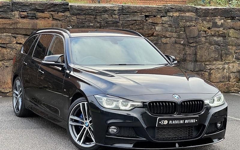 Used BMW 320 M Sport 190 HP (139 kW) 2018 Black Estate