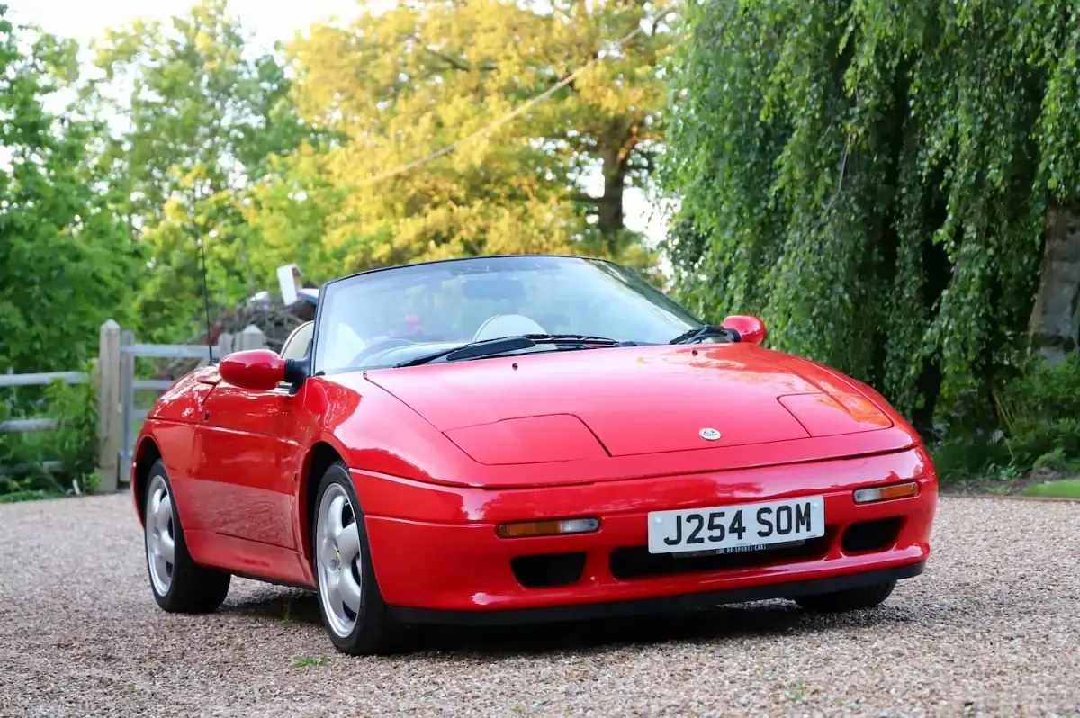 Used Lotus Elan 1991 Red Cabriolet