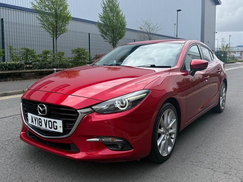 Used Mazda 3 Inclusive 2018 Red Sedan