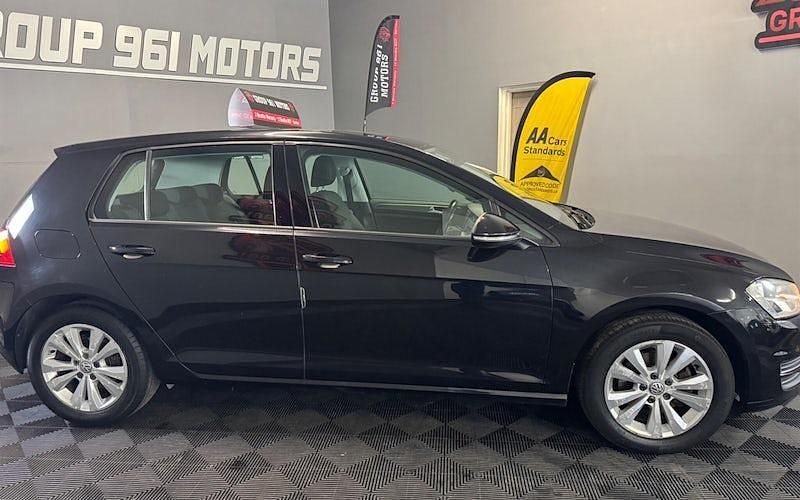 Used VW Golf VII SE 150 HP (110 kW) 2013 Black Hatchback