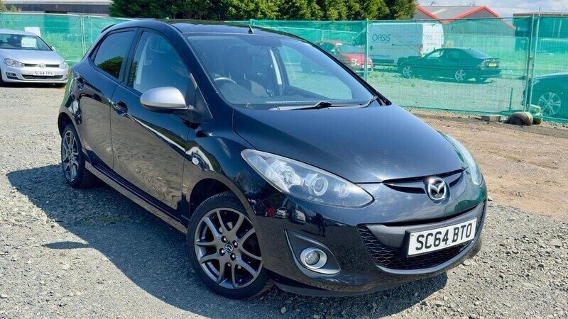 Black Used 2015 Mazda 2 Inclusive Hatchback | £4,995 (Fair price) - Image 1/4