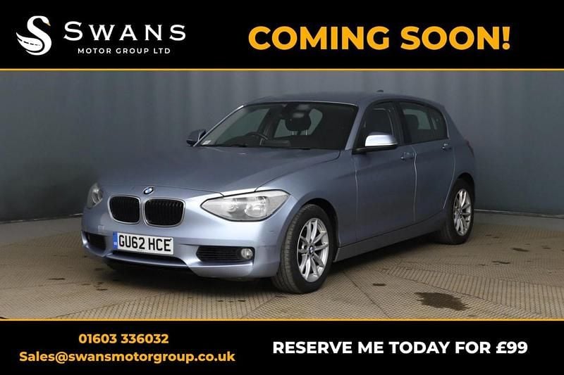 Used BMW 120 2012 Blue Hatchback