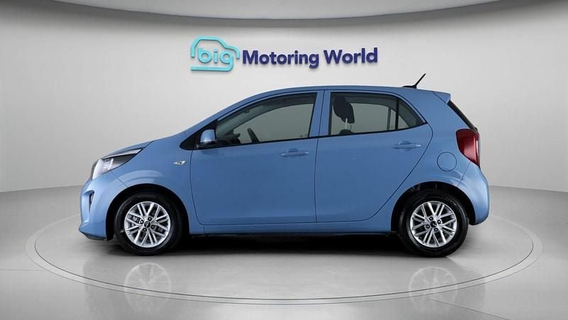 Used Kia Picanto 2022 Blue Hatchback