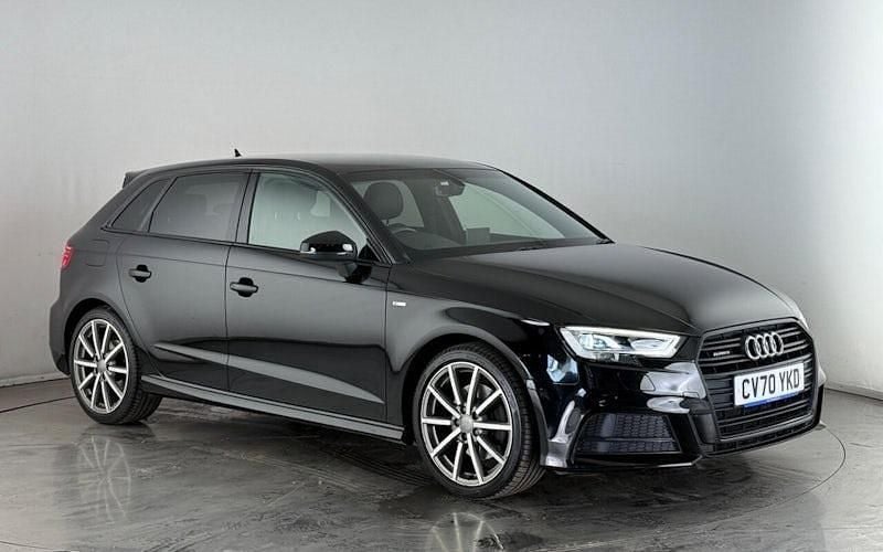 Black Used 2020 Audi A3 Sportback Black Edition Hatchback | £17,350 (Fair price) - Image 1/3