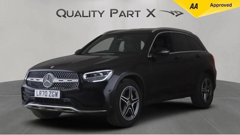Used Mercedes GLC220 AMG line 194 HP (142 kW) 2020 Black Estate