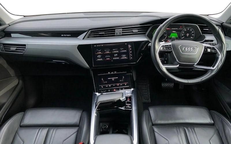 Używany Audi e-tron Comfort 300 kW (408 KM) 2019 Czarny SUV