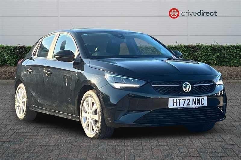 Used Vauxhall Corsa Design Edition 75 HP (55 kW) 2023 Black Hatchback