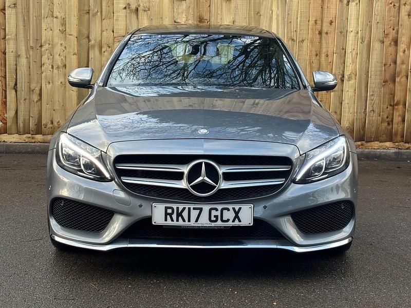 Used Mercedes C220 AMG Line Premium 2017 Grey Sedan
