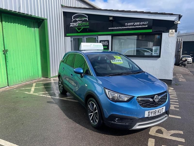 Blue Used 2018 Vauxhall Crossland X Elite SUV | £6,380 (Fair price) - Image 1/4