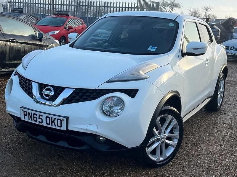 Used Nissan Juke Acenta Premium 115 HP (84 kW) 2015 White SUV
