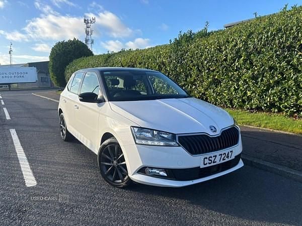 White Used 2019 Skoda Fabia Colour Edition Hatchback | £8,995 (Fair price) - Image 1/4