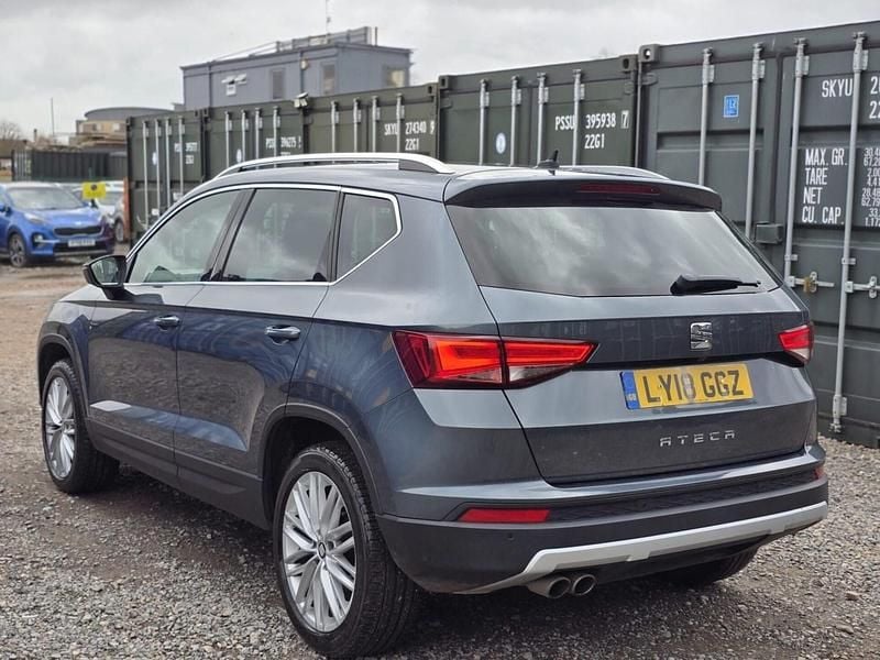 Used Seat Ateca XCELLENCE 150 HP (110 kW) 2018 Grey SUV
