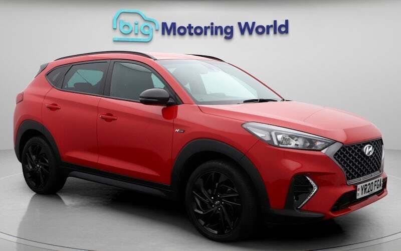 Red Used 2020 Hyundai Tucson N Line SUV | £16,000 (Fair price) - Image 1/4