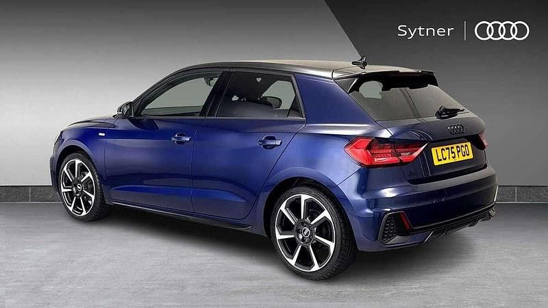 Used Audi A1 Black Edition 94 HP (69 kW) 2025 Blue Hatchback