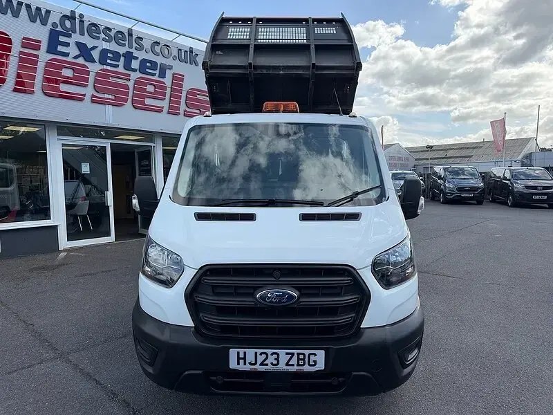 Used Ford Transit 128 HP (94 kW) 2023 Frozen white (solid colour)