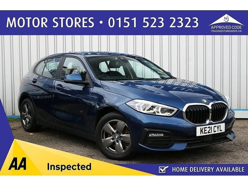 Used BMW 116 Comfort Edition 2021 Blue Hatchback