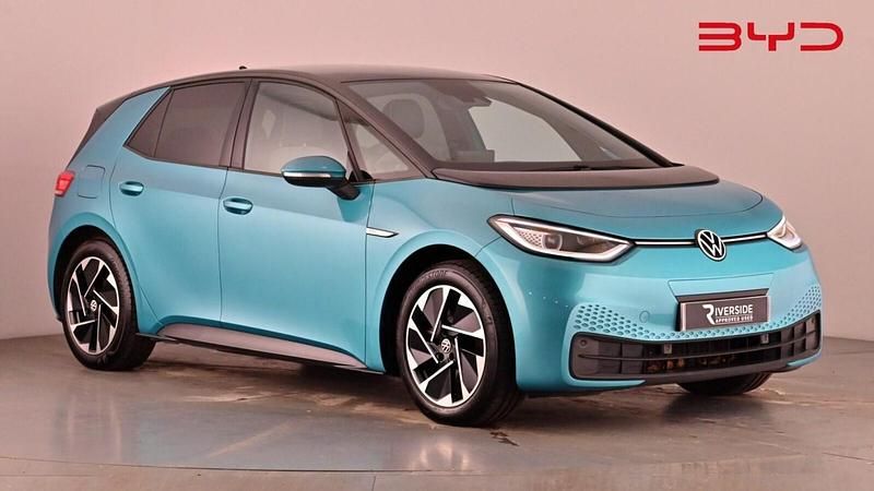 Used VW ID.3 Pro Performance 150 kW (204 HP) 2021 Makenna turqoise Hatchback