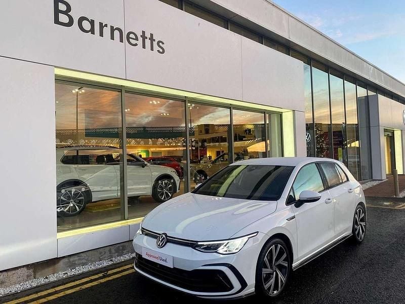 White Used 2024 VW Golf VIII R-line Hatchback | £24,999 (Fair price) - Image 1/4