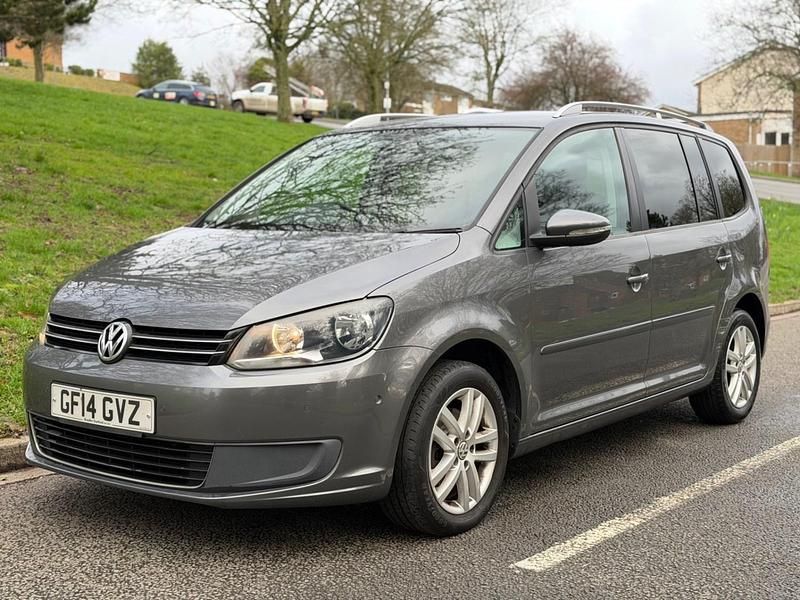 Used VW Touran SE 105 HP (77 kW) 2014 Grey MPV