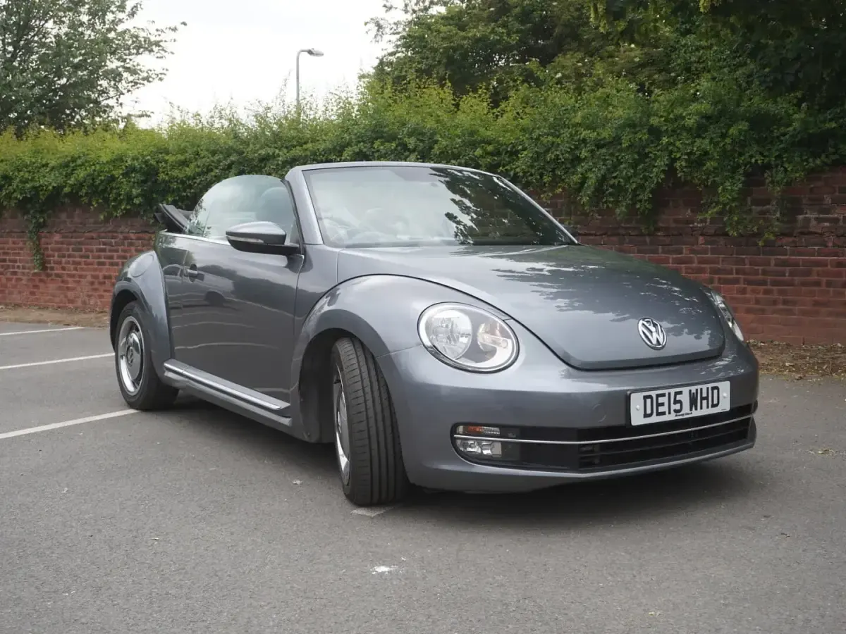 Used VW Beetle Design 140 HP (102 kW) 2015 Grey Hatchback