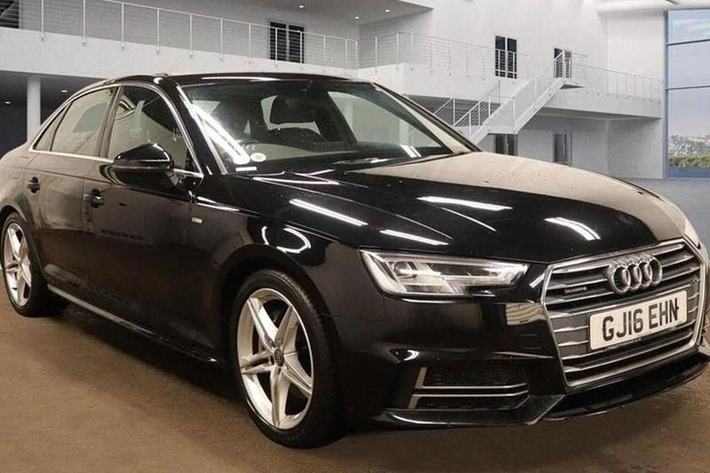 Black Used 2016 Audi A4 S-Line Sedan | £11,495 (Fair price) - Image 1/1